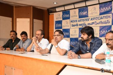 Movie Artists Association Members Holds Press Meet On Drug Mafia